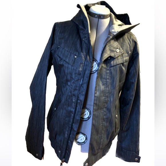 Burton Dry Ride Gray ski/snowboarding Jacket - Picture 5 of 8